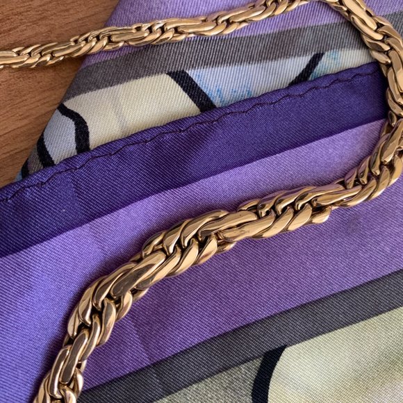 Beautiful 14k gold necklace braided / chain - Picture 2 of 5